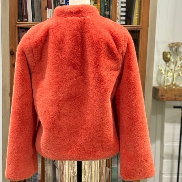Anthropologie dRA Los Angeles Mango Faux Fur Jacket, Size Medium - Picture 6 of 12